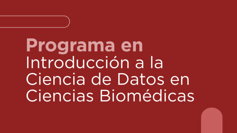 Introducción a la Ciencia de Datos en Ciencias Biomédicas