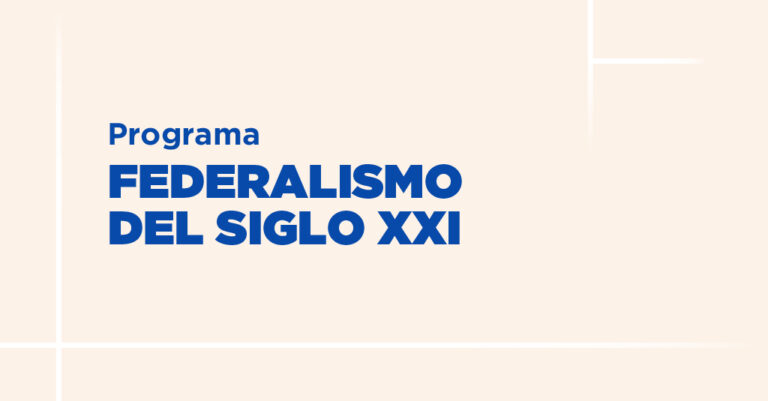 Banner prog federalismo siglo xxi