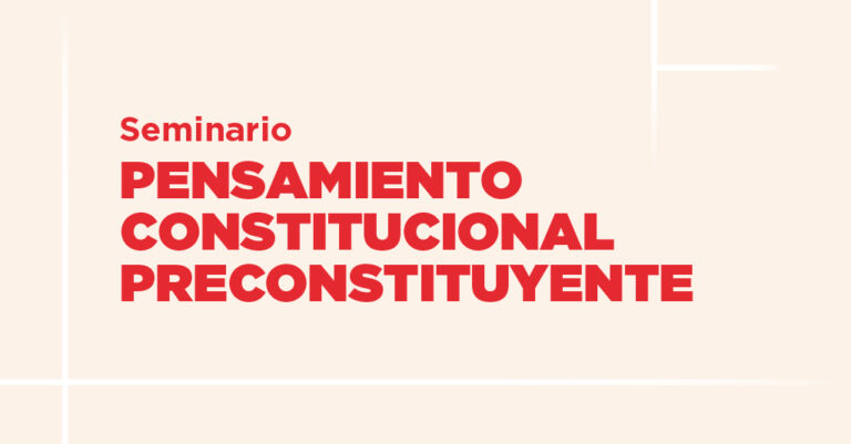 Banner seminario pensamiento constitucional